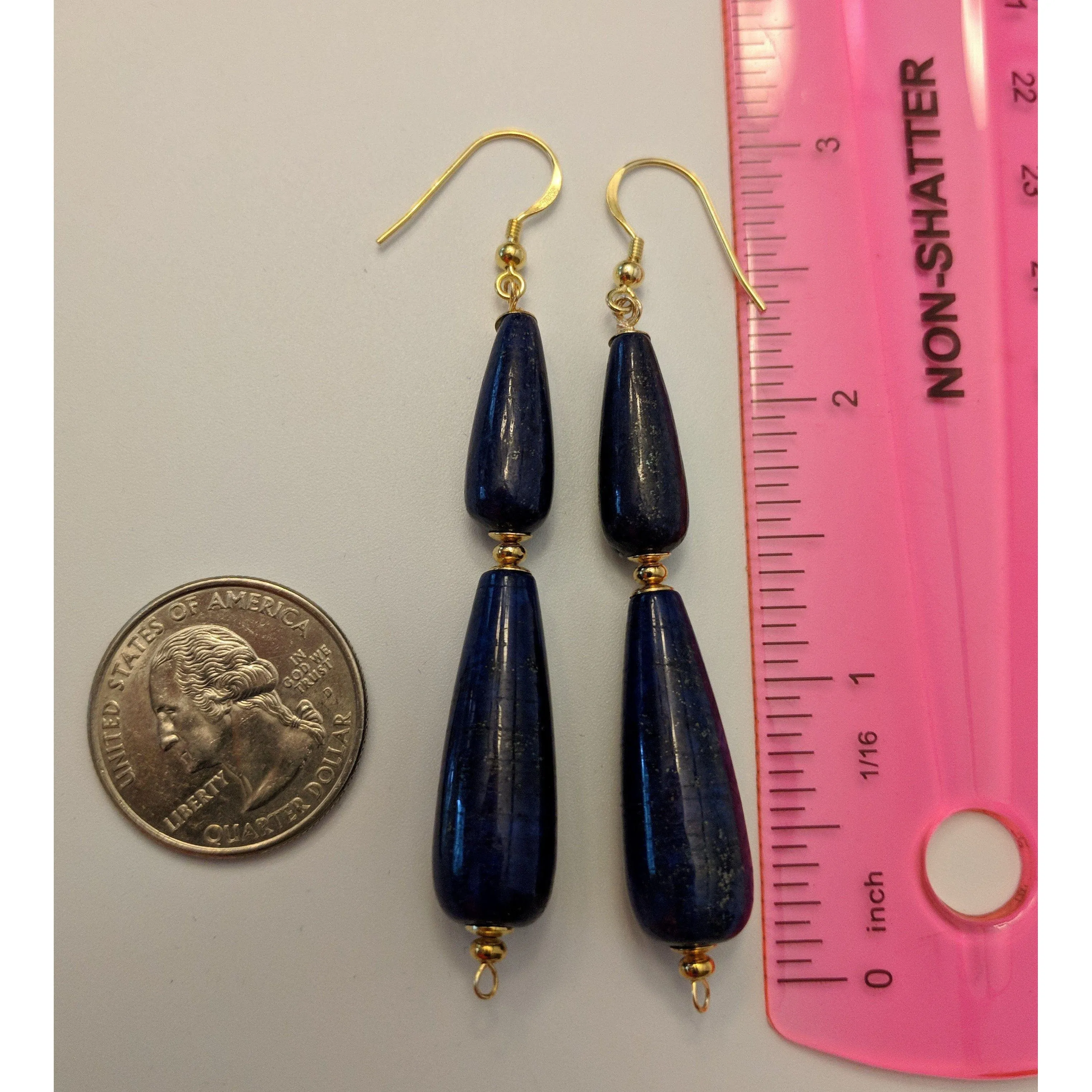REGENZ Gemstone Earrings-Jade, Turquoise, Coral, Citrine, Pearls, Lapis HANDMADE with Love!