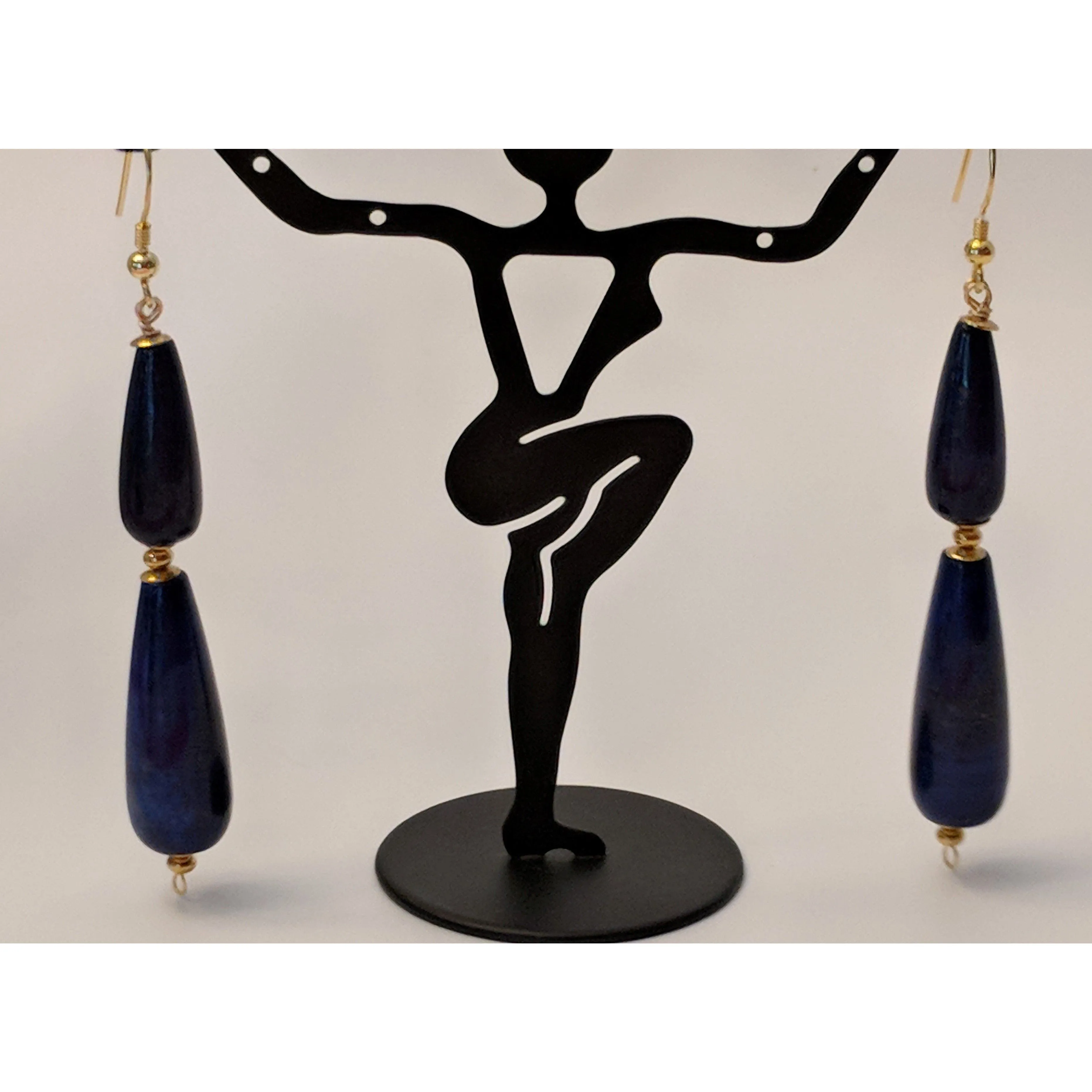 REGENZ Gemstone Earrings-Jade, Turquoise, Coral, Citrine, Pearls, Lapis HANDMADE with Love!