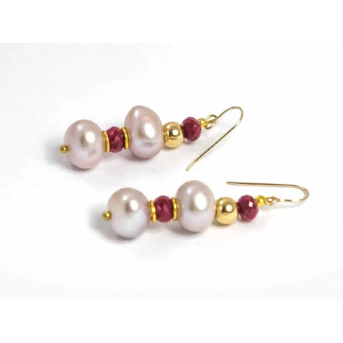 REGENZ Gemstone Earrings-Jade, Turquoise, Coral, Citrine, Pearls, Lapis HANDMADE with Love!