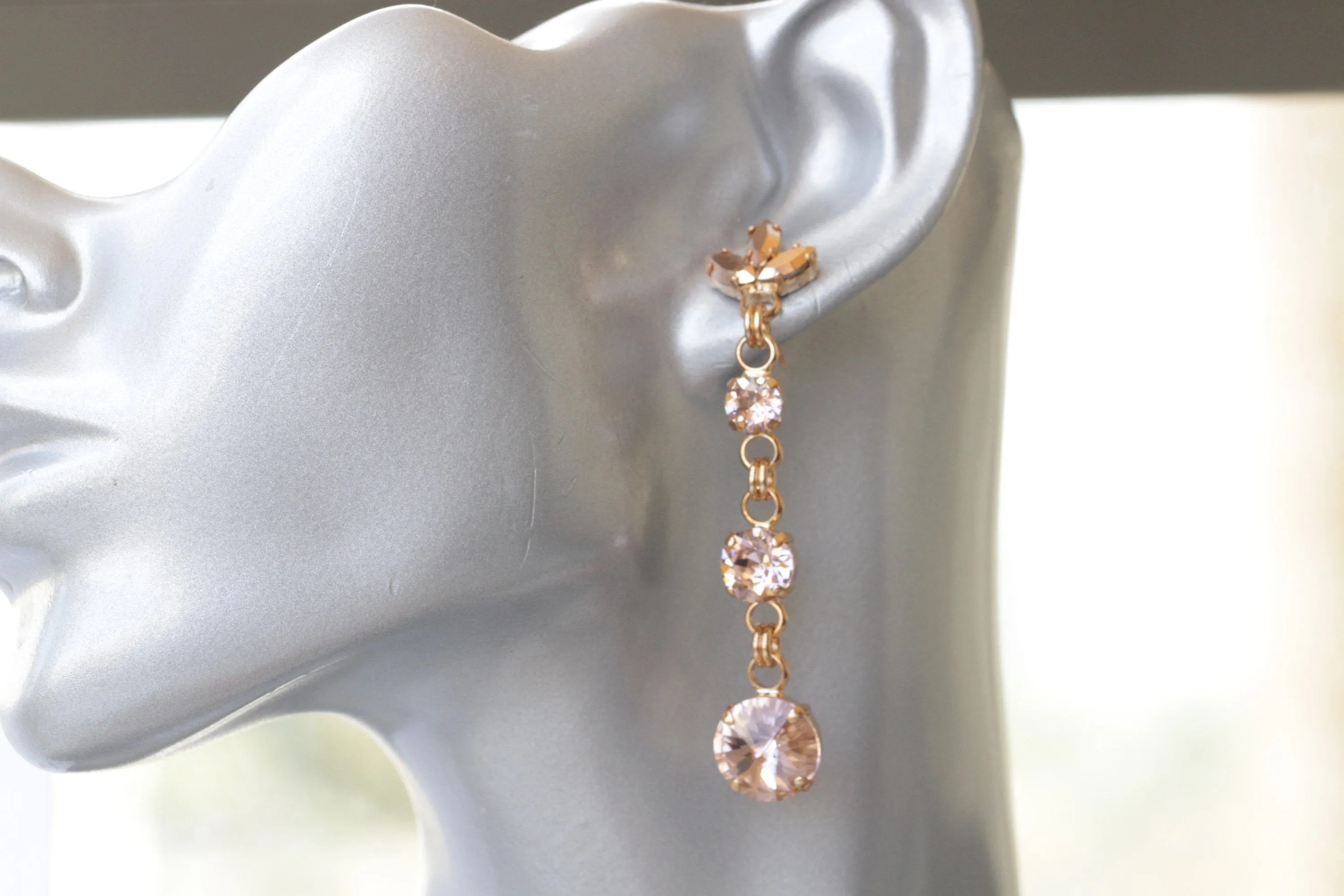 ROSE GOLD BLUSH Earrings