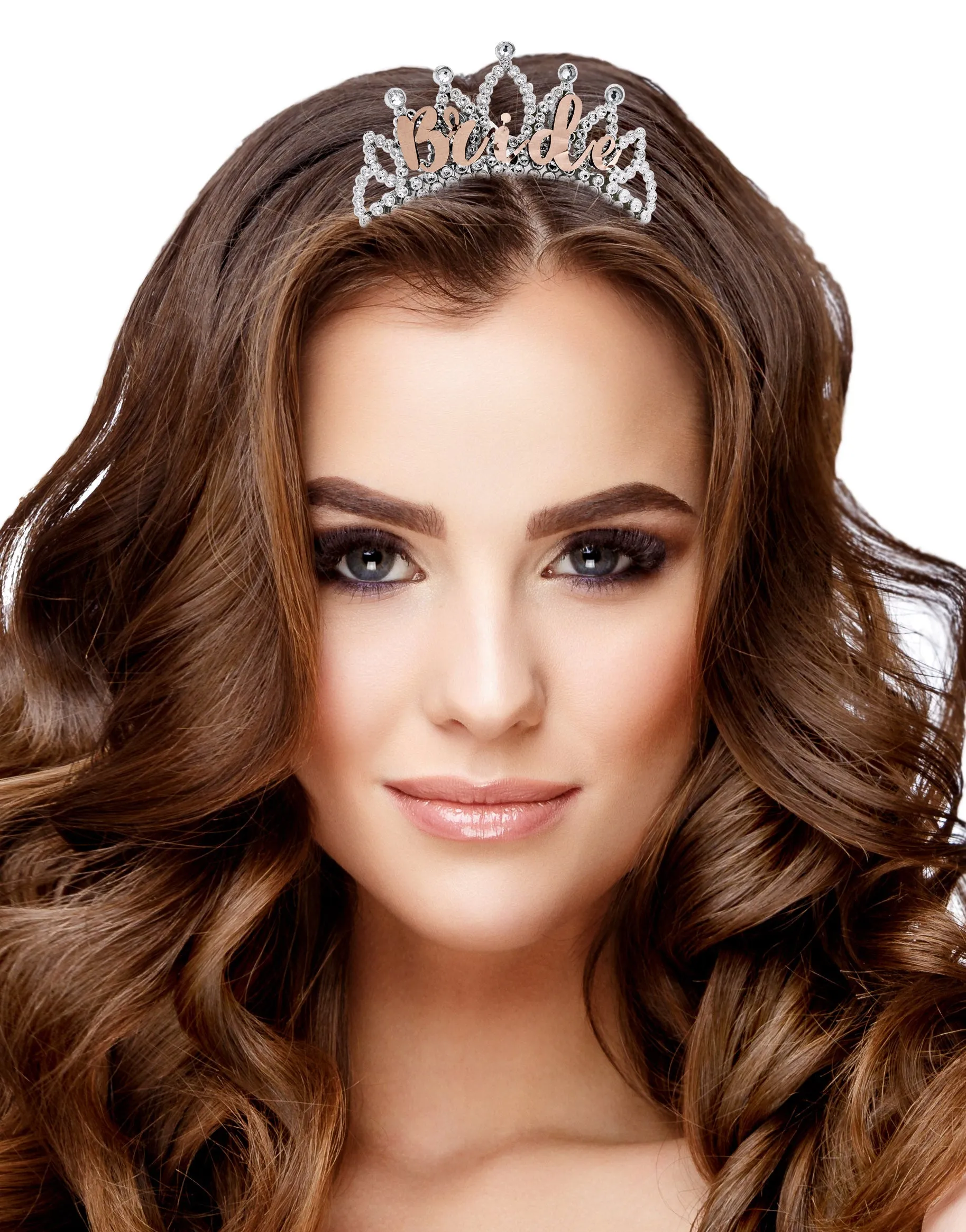 Rose Gold Bride Tiara