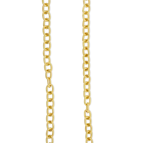 Round Gold Link Chain
