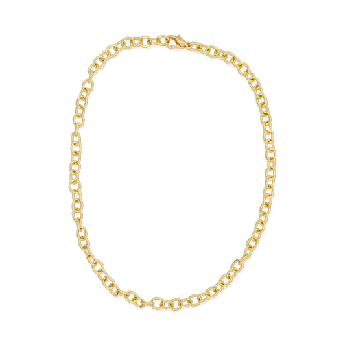 Round Gold Link Chain