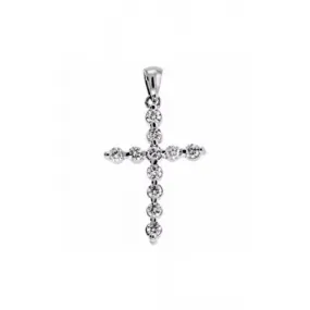 S Kashi & Sons Crosses Necklace P2630WG