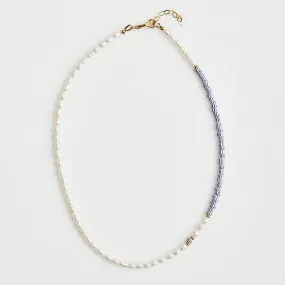 Santorini Pearl Necklace