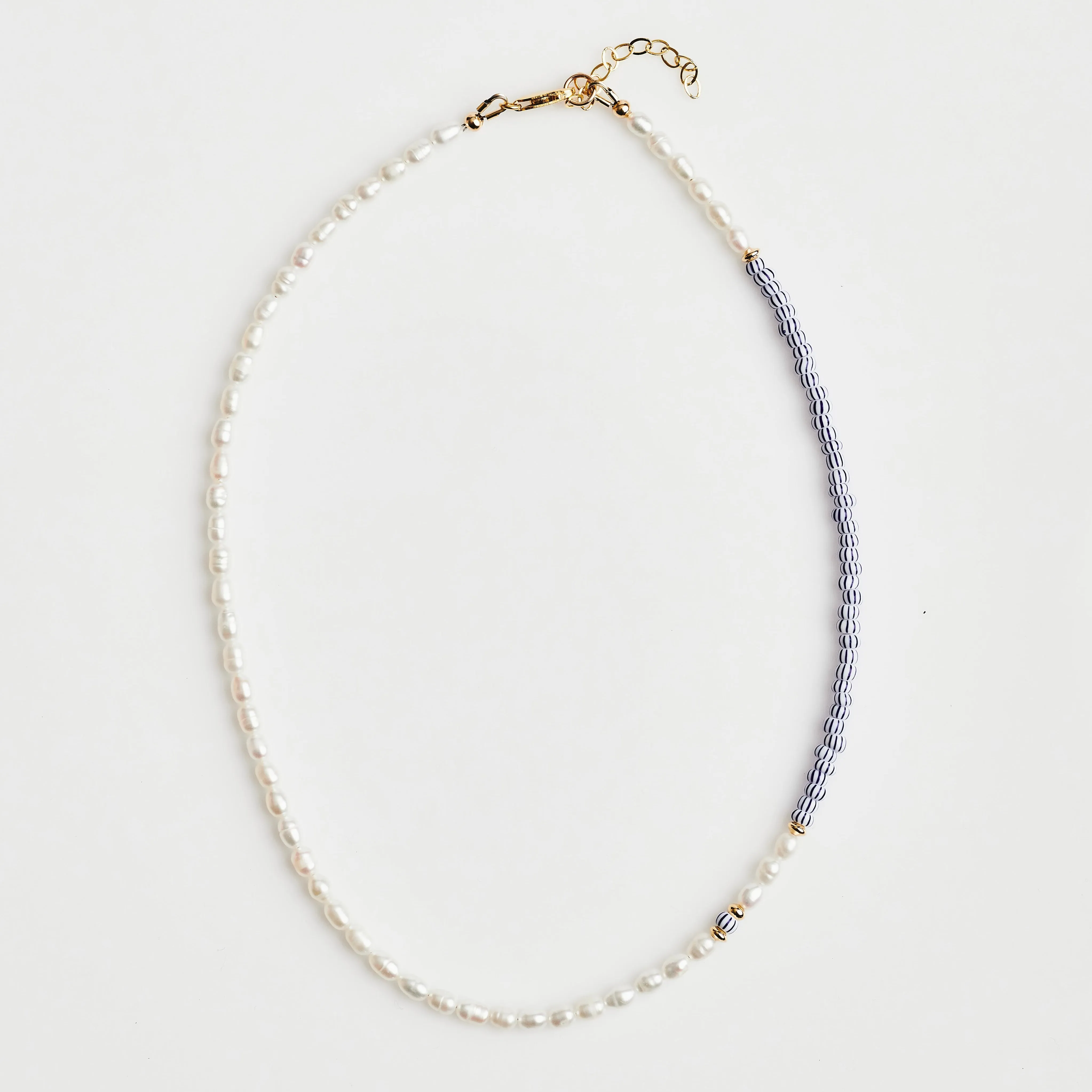 Santorini Pearl Necklace