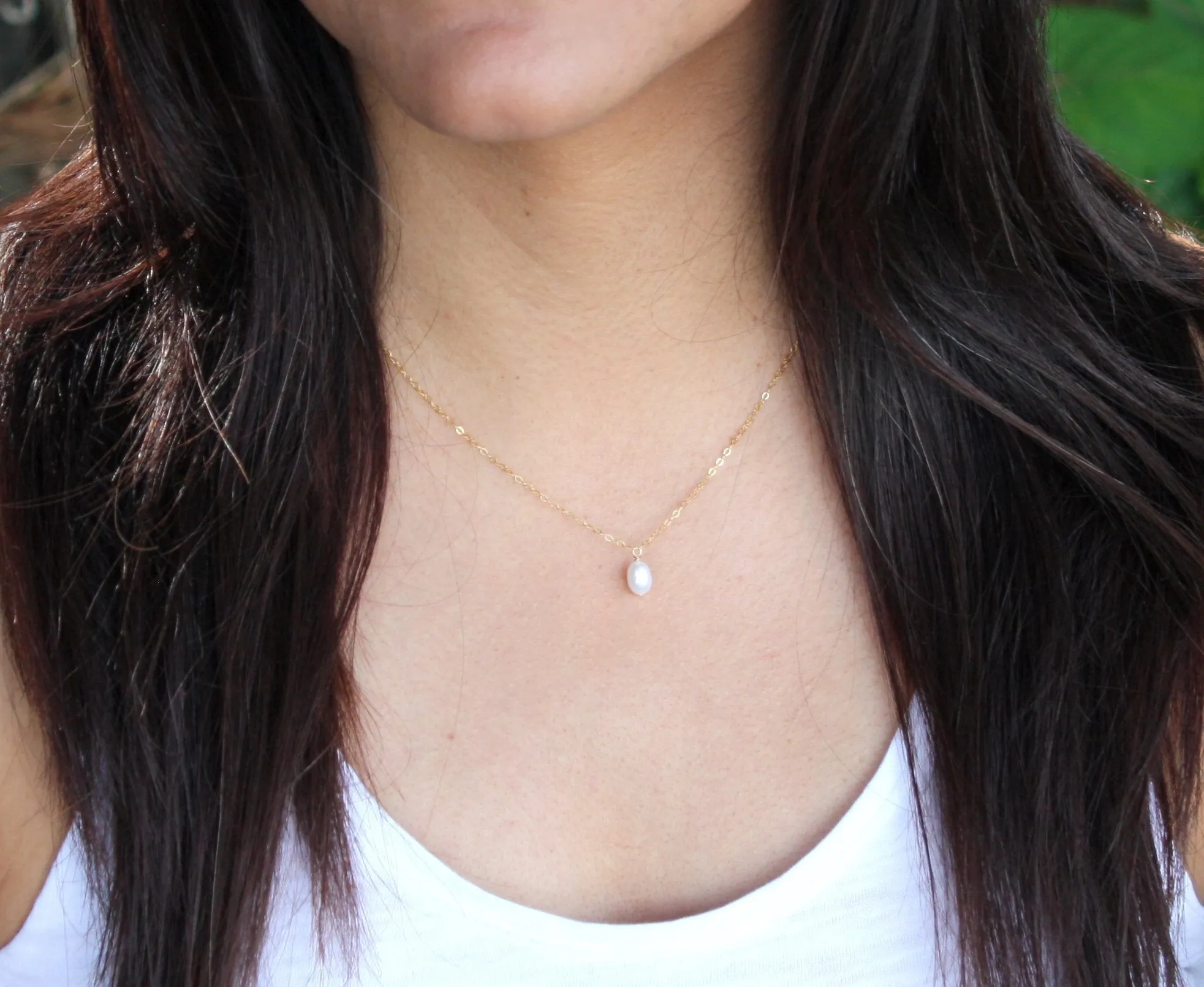 Sapphire Small Pendant Necklace