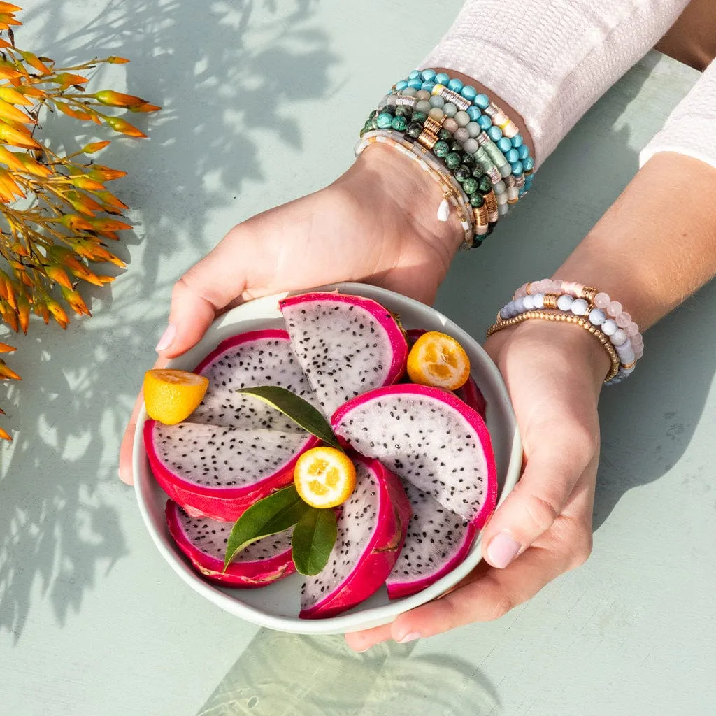 Scout Intermix Stone Stacking Bracelet - Mexican Onyx
