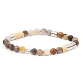 Scout Intermix Stone Stacking Bracelet - Mexican Onyx