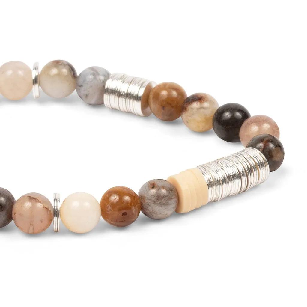 Scout Intermix Stone Stacking Bracelet - Mexican Onyx