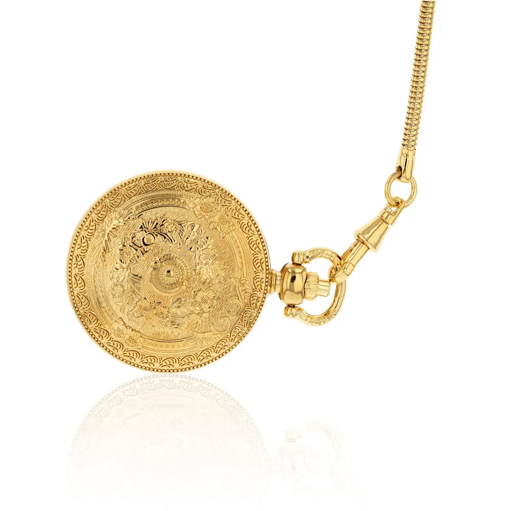 Sekonda SK3799 Gold Tone Pocket Watch