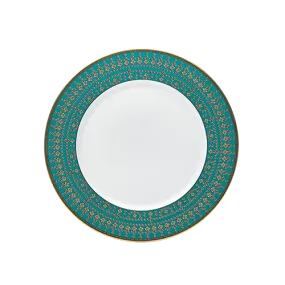 Set of 2 Dessert Plates Tiara black gold