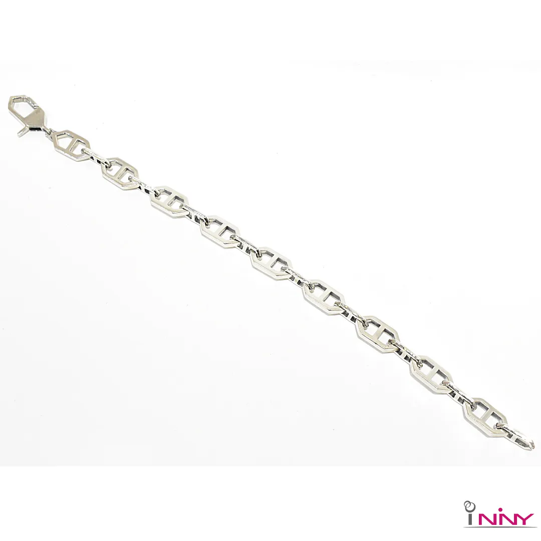 Sharp Corner Chain Bracelet