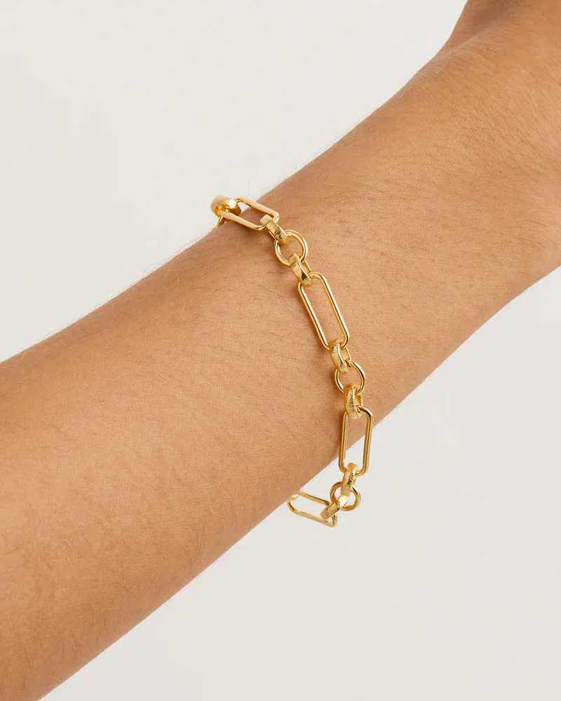 SHEILD BRACELET | 18K Gold Vermeil