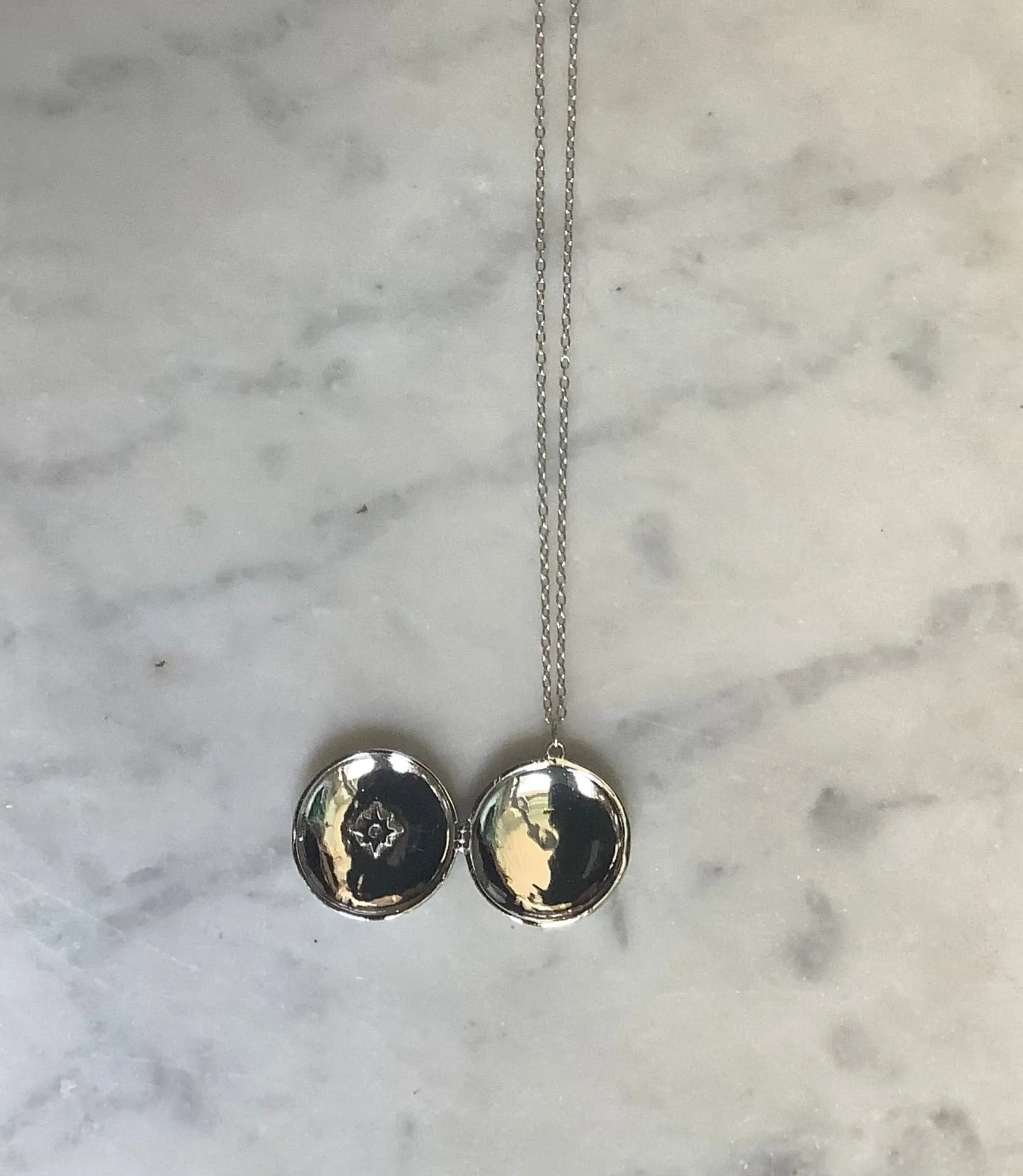 Signet Locket Necklace