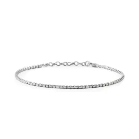 Silver Box Chain Bracelet