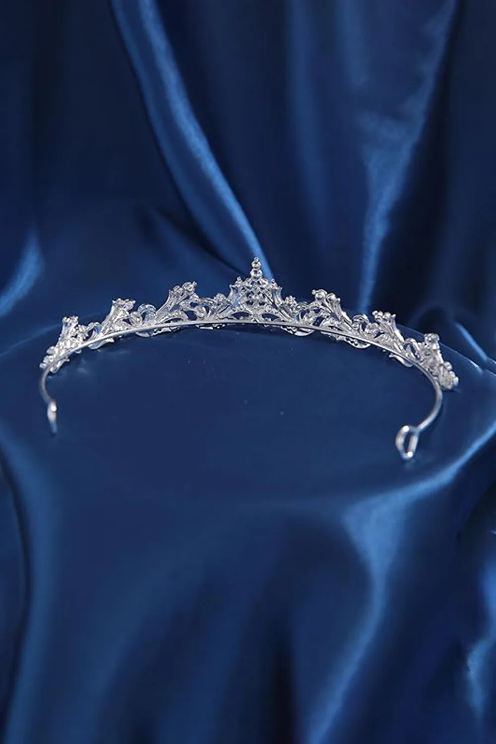 Silver Crystal Tiara