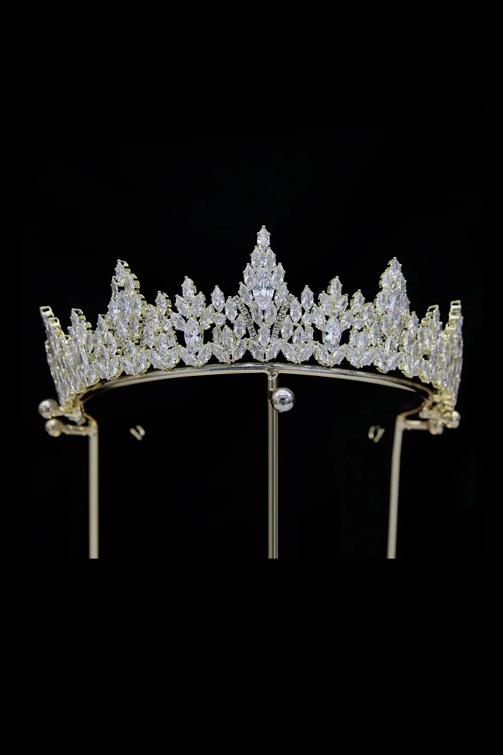 Silver Zirconia Bridal Tiara