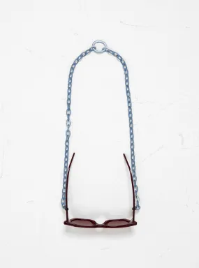 Smiley Mini Glasses Chain Dusk Blue