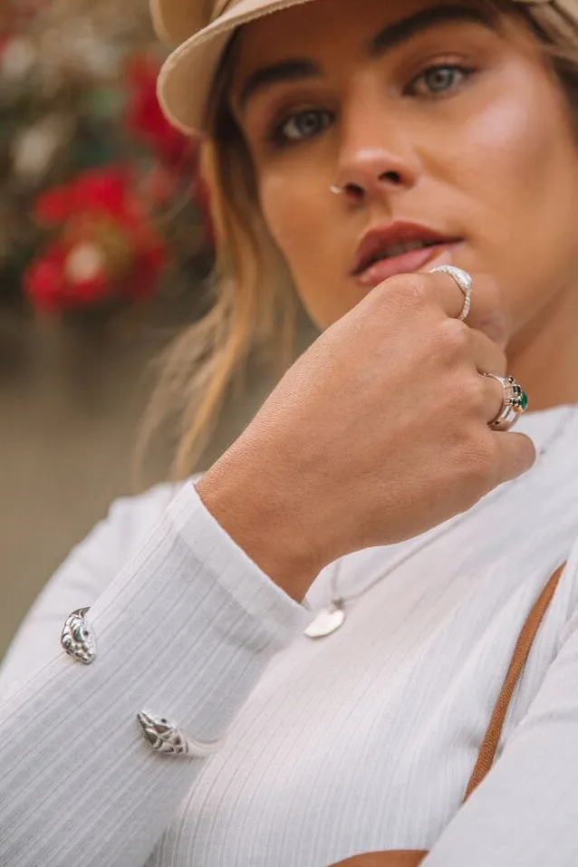 Snake bracelet silver