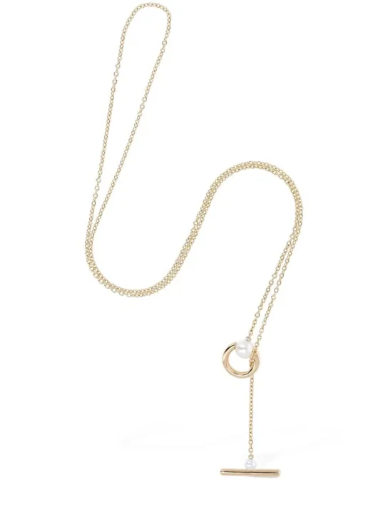 Sophie Bille Brahe   Claudia simple pearl collar necklace 