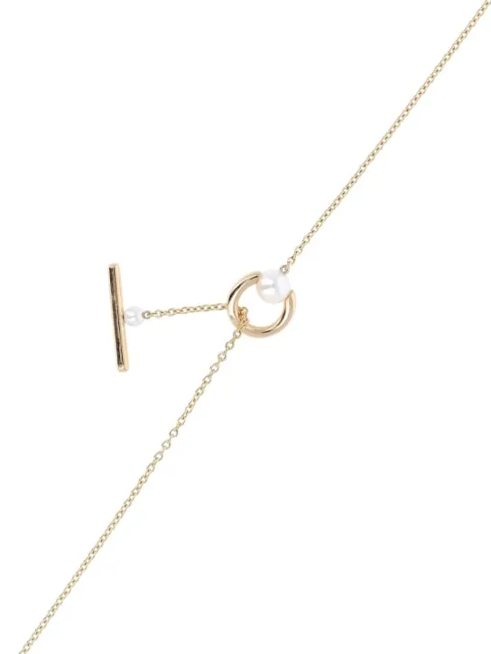 Sophie Bille Brahe   Claudia simple pearl collar necklace 