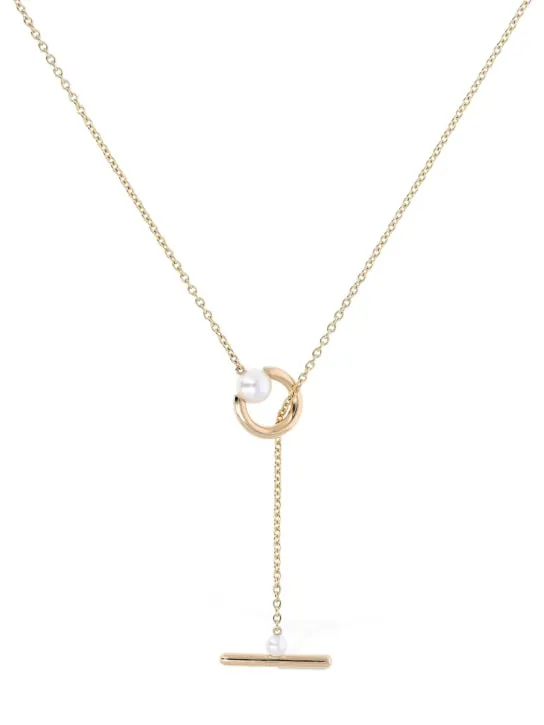 Sophie Bille Brahe   Claudia simple pearl collar necklace 