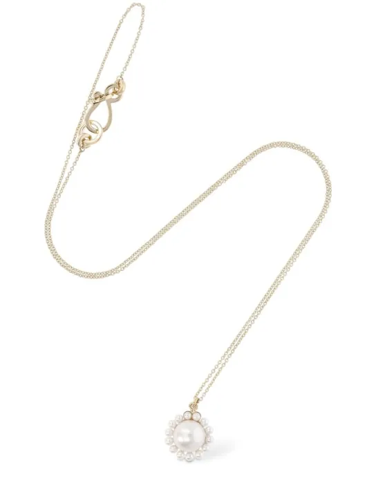 Sophie Bille Brahe   Jeanne Simple 14kt &amp; pearl necklace 