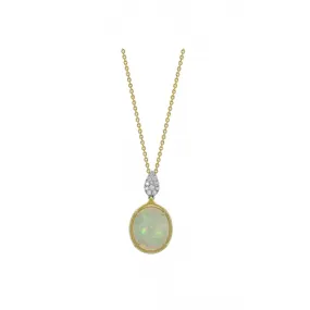 Spark Creations One Of A Kind Necklace P 6337-OPAL