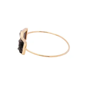 Tanit Carved Onyx Stone Bangle