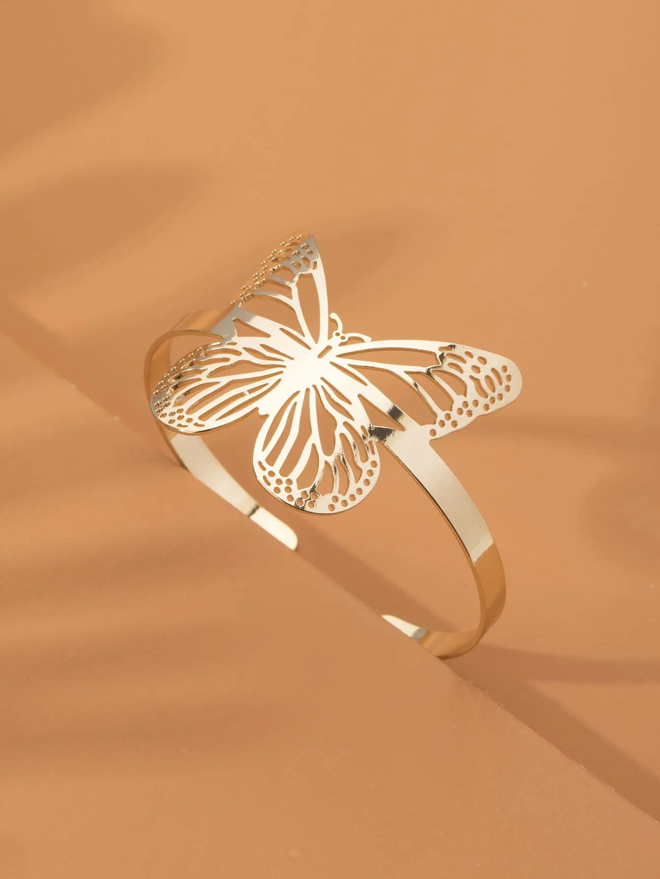 Temperament Fashion Alloy Glossy Women's Open Bracelet