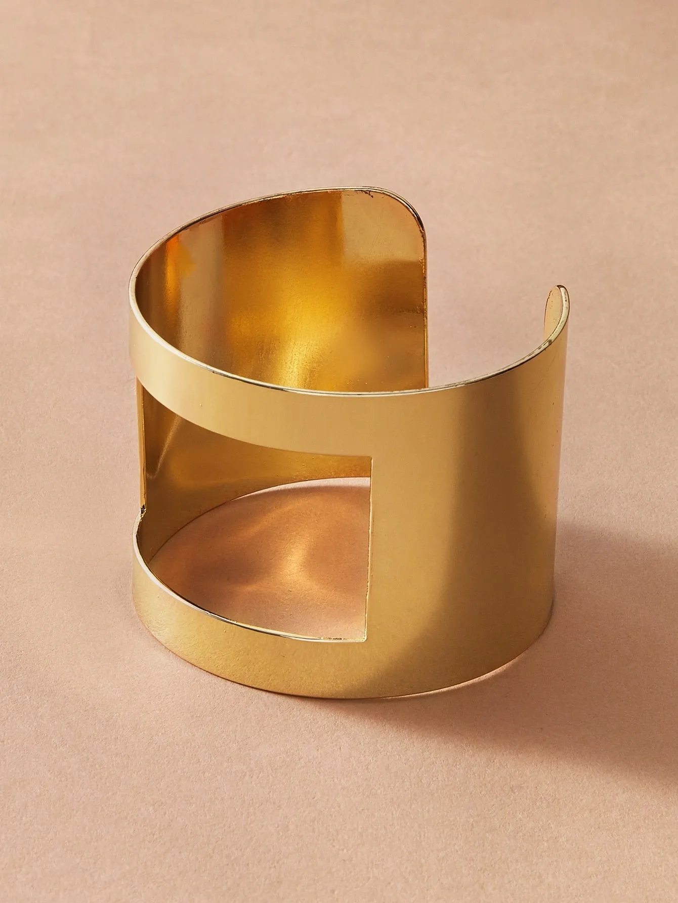 Temperament Fashion Alloy Glossy Women's Open Bracelet