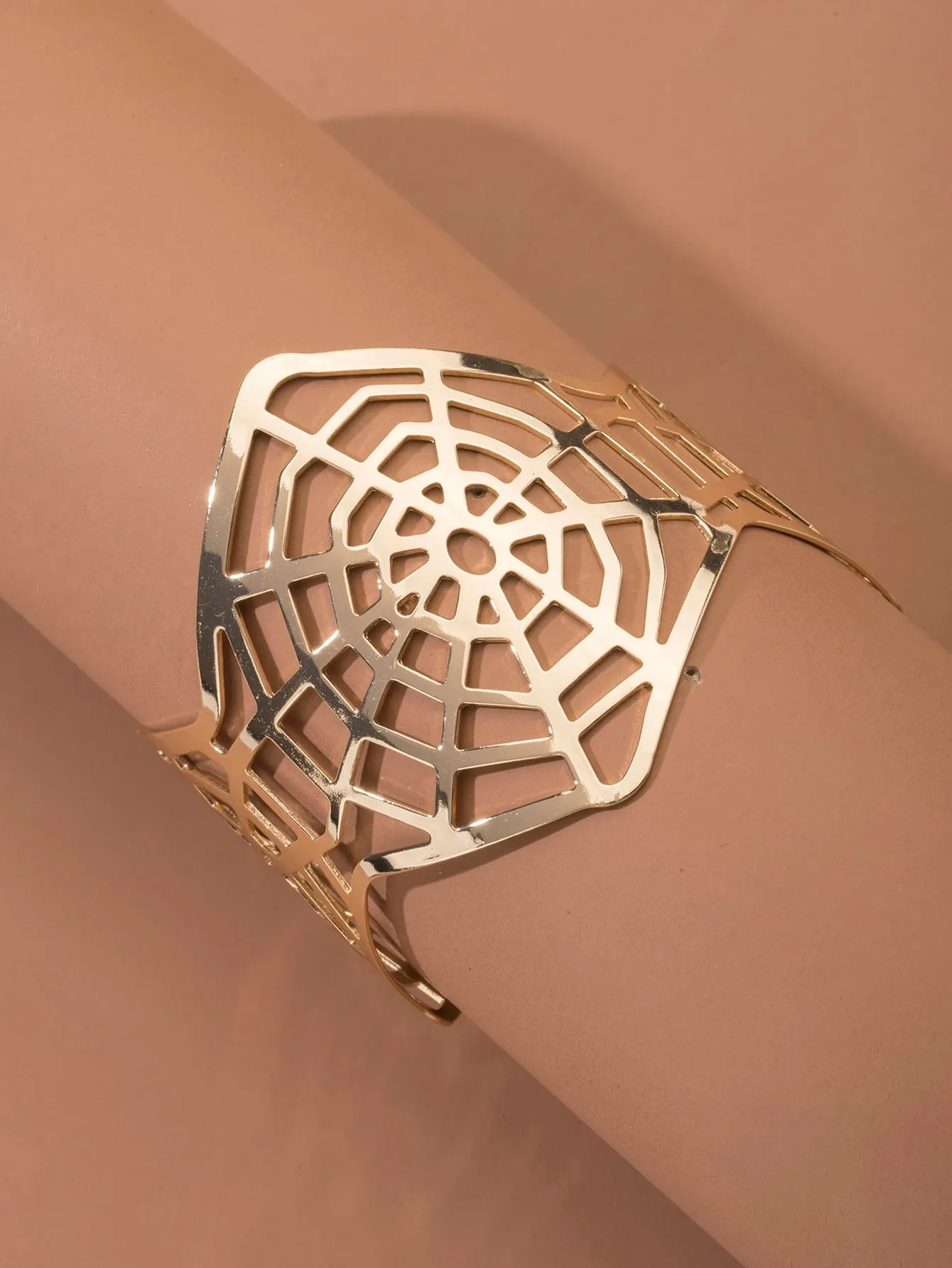 Temperament Fashion Alloy Glossy Women's Open Bracelet