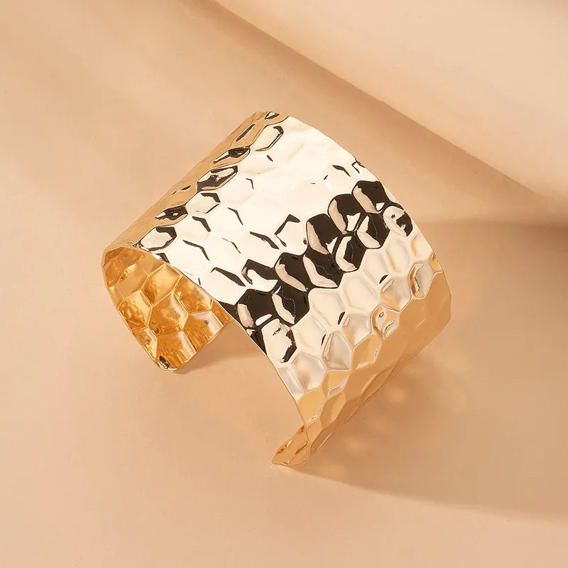 Temperament Fashion Alloy Glossy Women's Open Bracelet