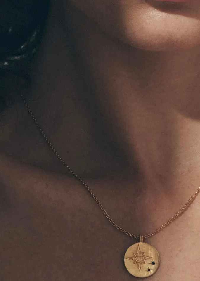 Temple Of The Sun Celina Necklace Gold Vermeil