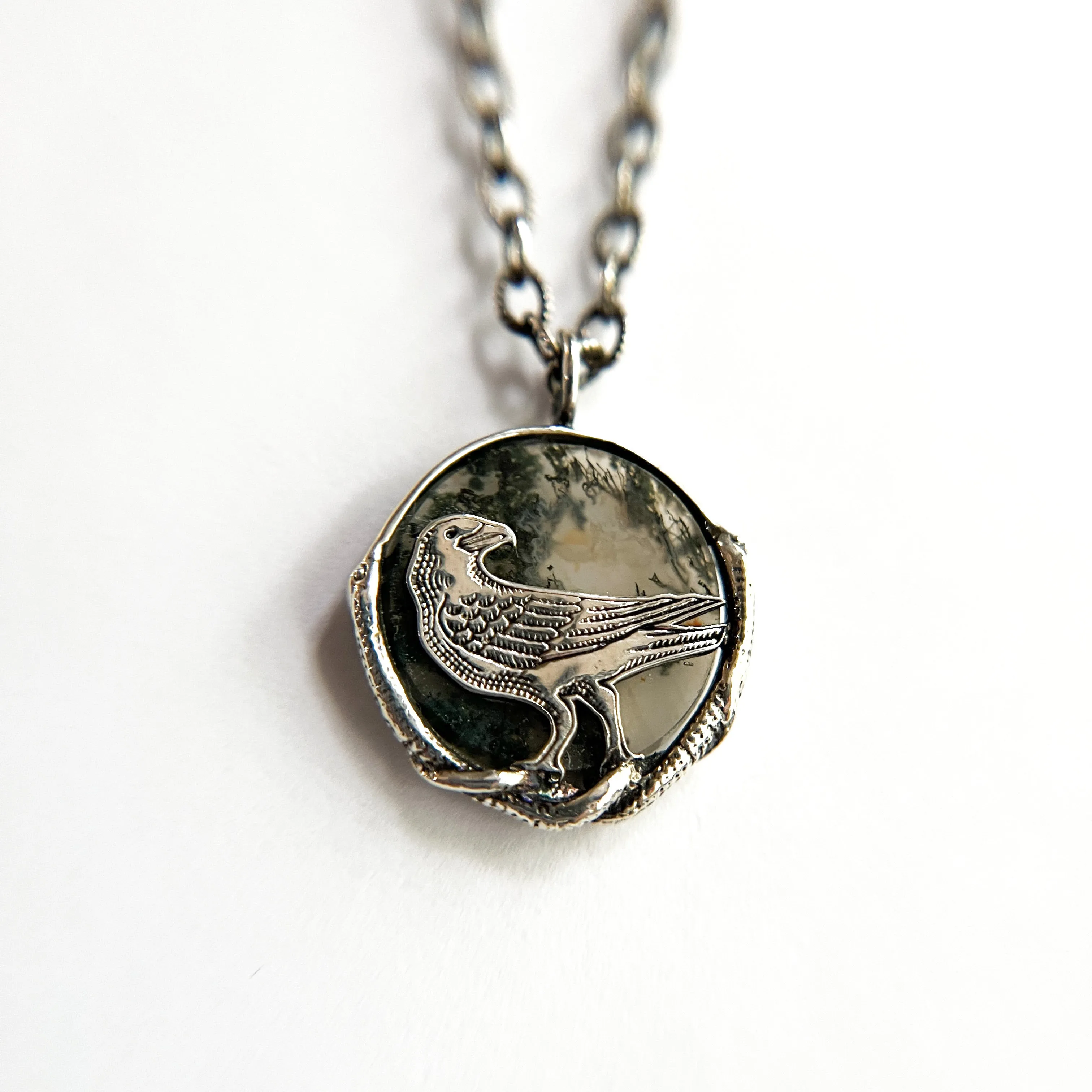 The Crow & The Serpent Necklace