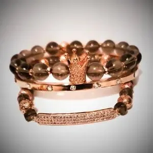 The " Rose" Smoky Quartz