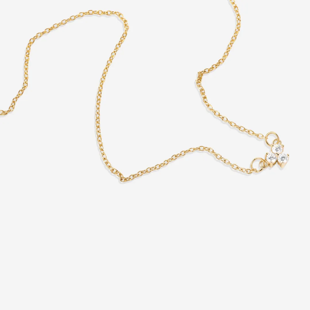 Trinity Diamond Pendant Necklace