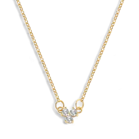 Trinity Diamond Pendant Necklace