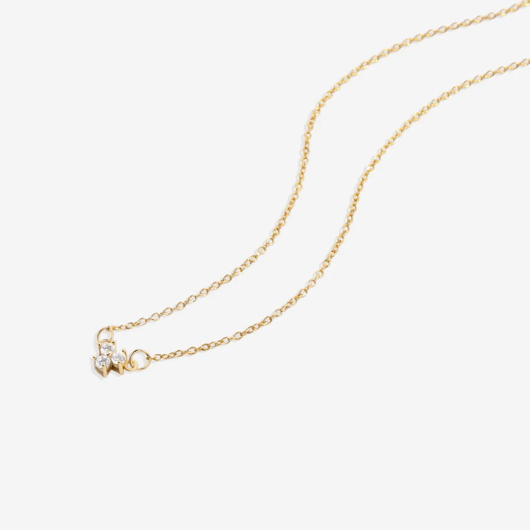 Trinity Diamond Pendant Necklace