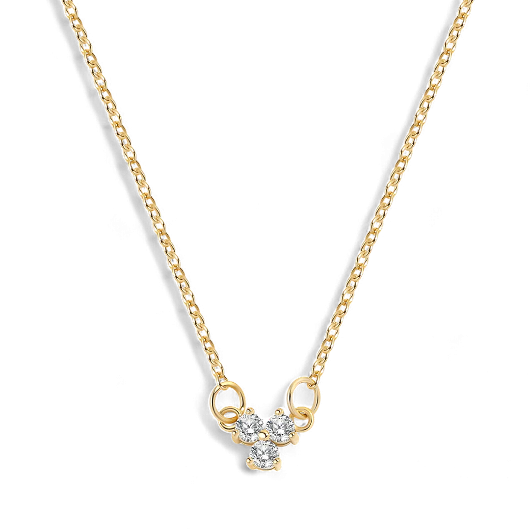 Trinity Diamond Pendant Necklace
