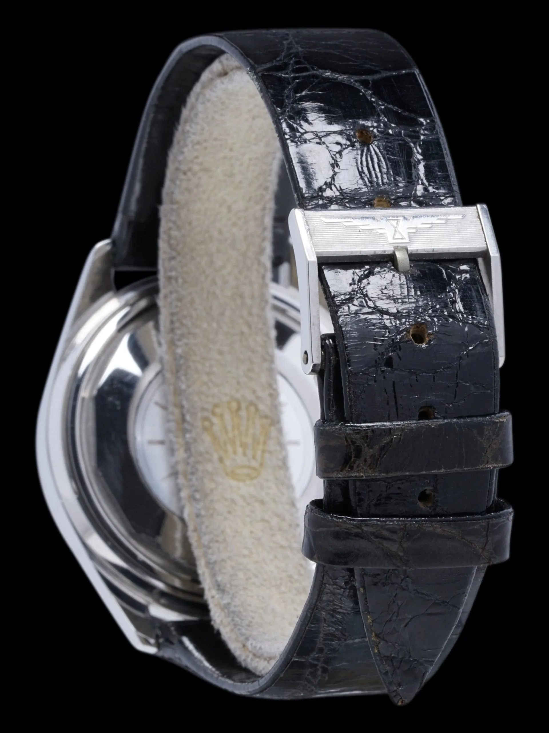*Unpolished* 1969 Longines Admiral 5-Star (Ref. 8336 5) W/ Original Stap, Buckle, & Box