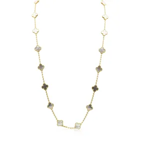 Van Cleef & Arpels Vintage Alhambra 20-Motif Long Necklace