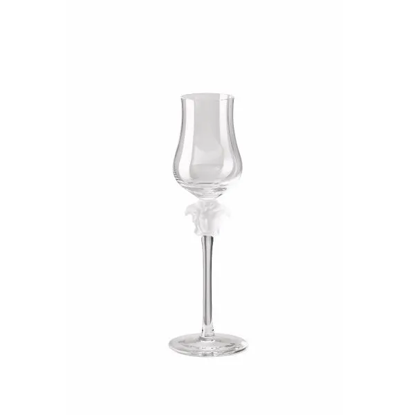 Versace Medusa Lumiere Crystal Grappa Glass