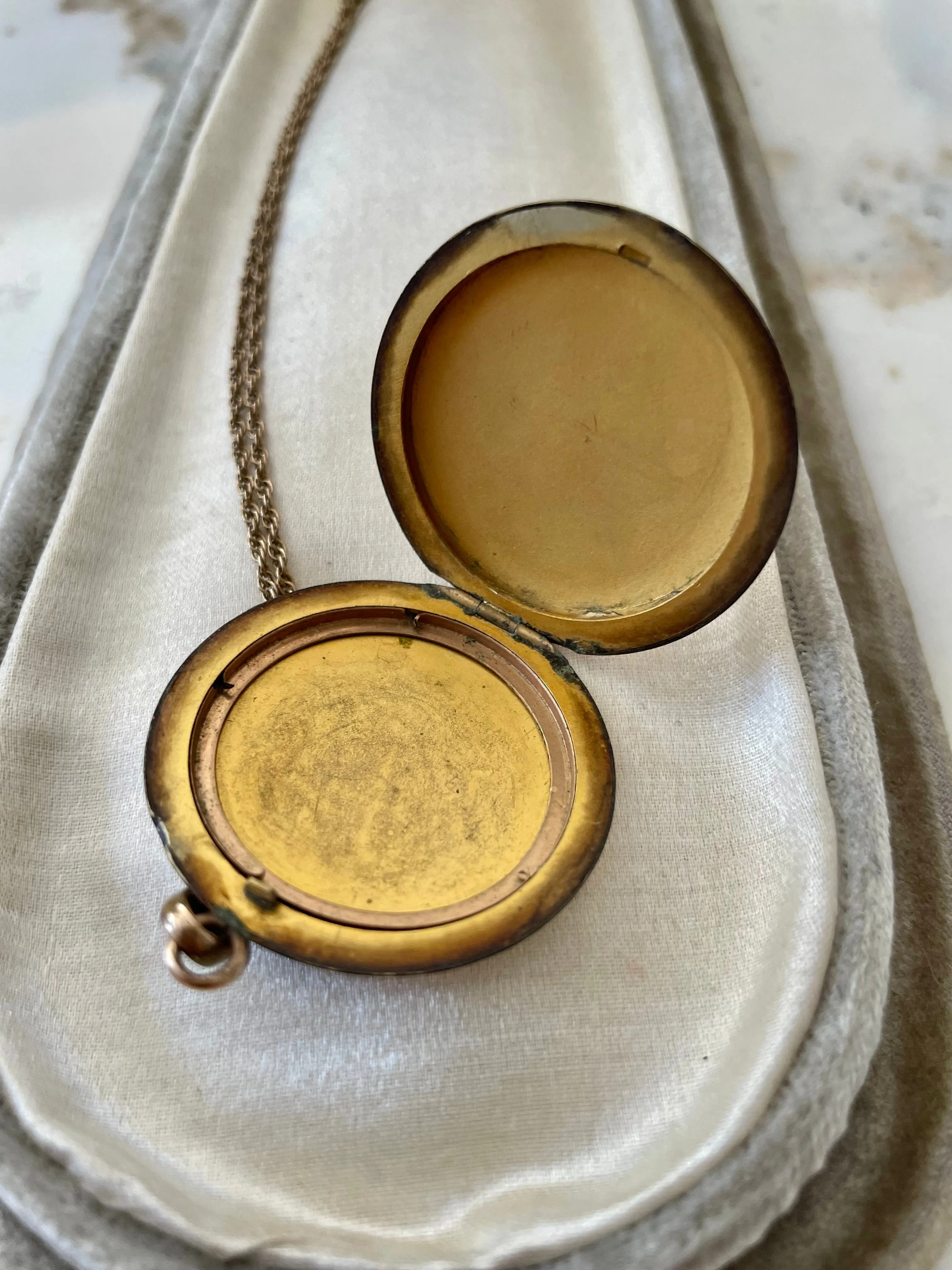 Victorian 'EMC' Monogrammed Locket