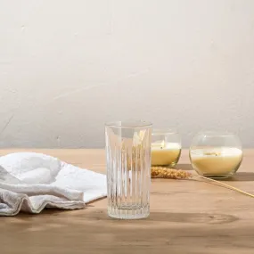 Vino Hi Ball Cut Glasses - Set of 6