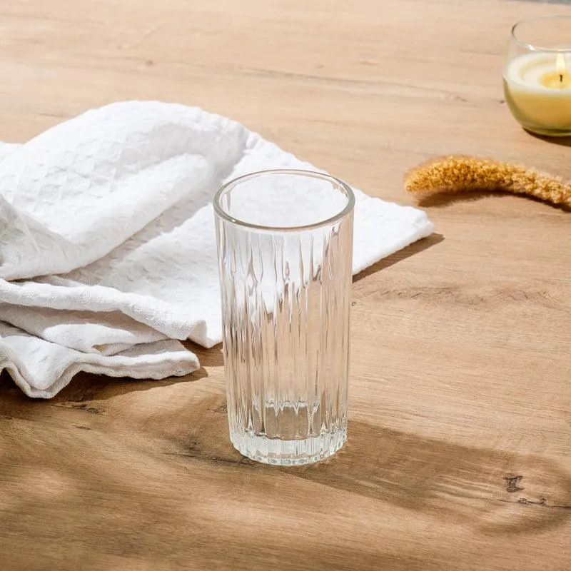 Vino Hi Ball Cut Glasses - Set of 6