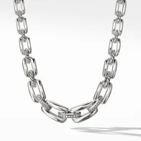 Wellesley Short Chain Necklace with Diamonds