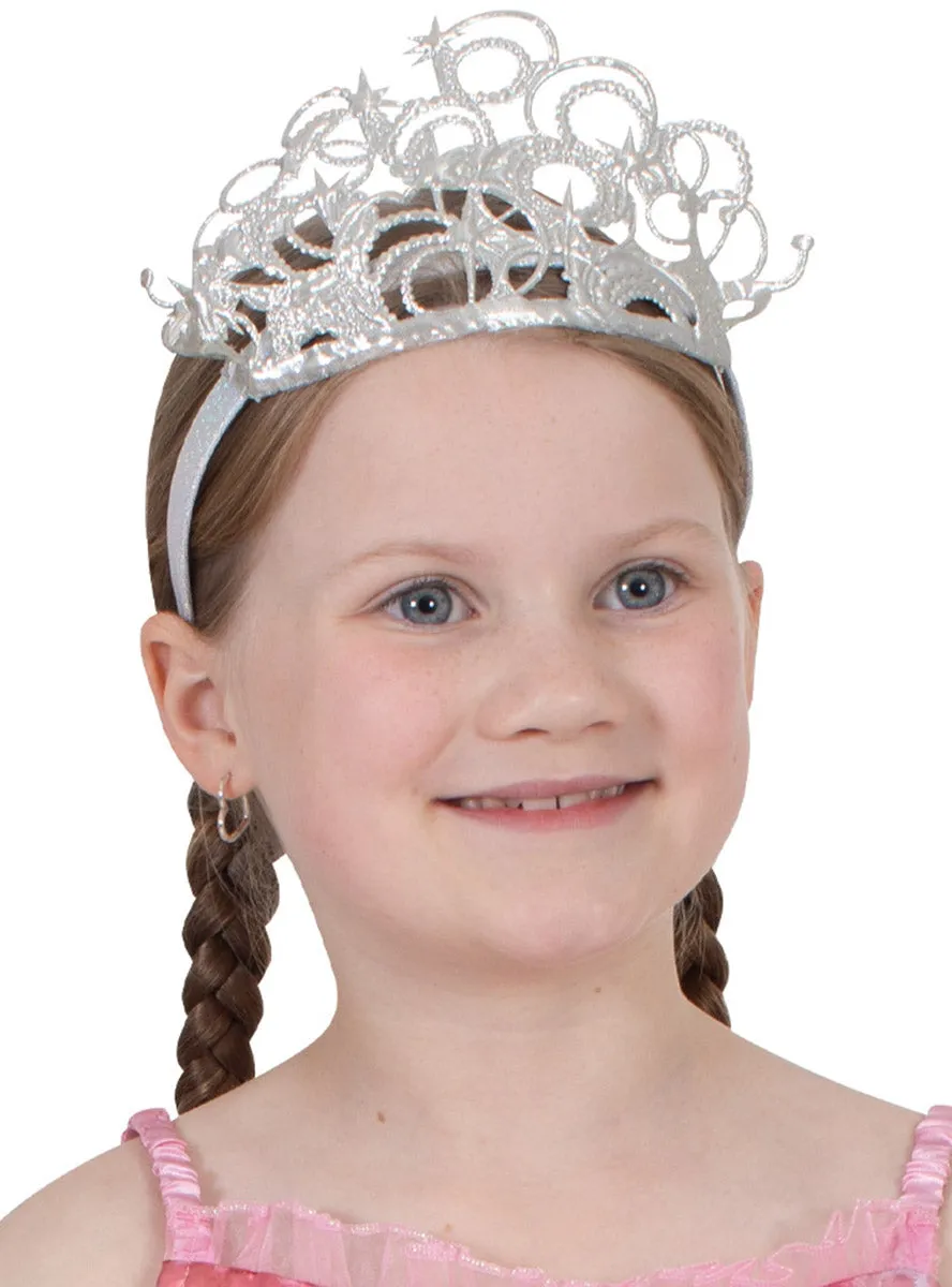 Wicked Girls Glinda Wand And Tiara Costume Accessory Set