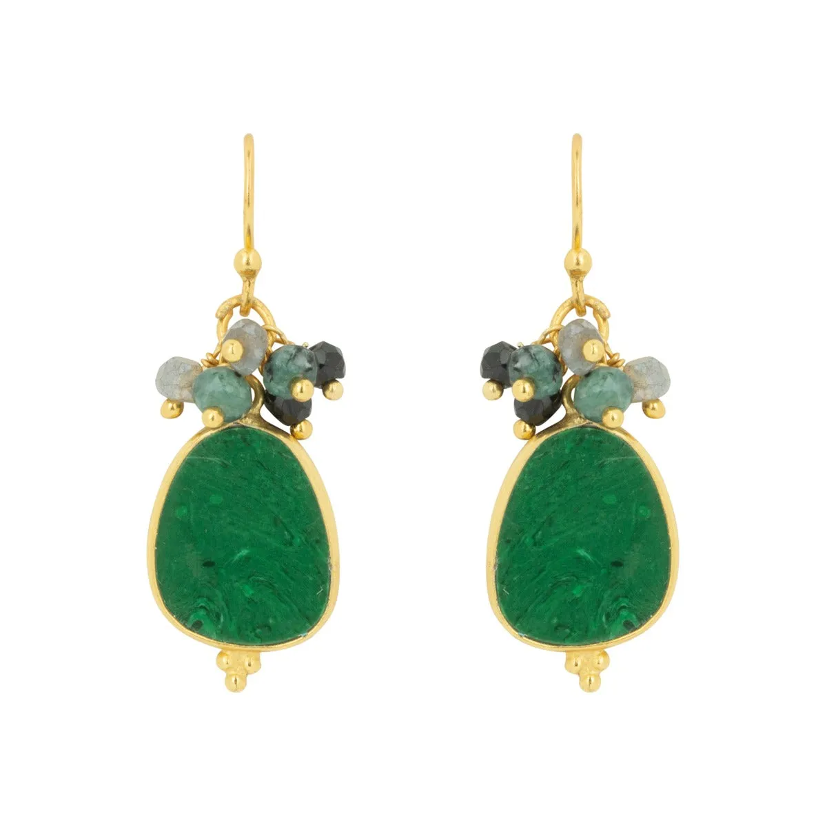 Willow Green Earrings